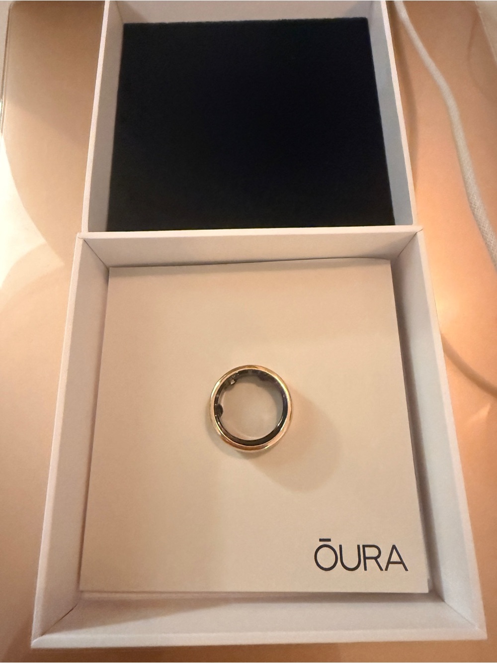 Oura Horizon Ring in Rose Gold
